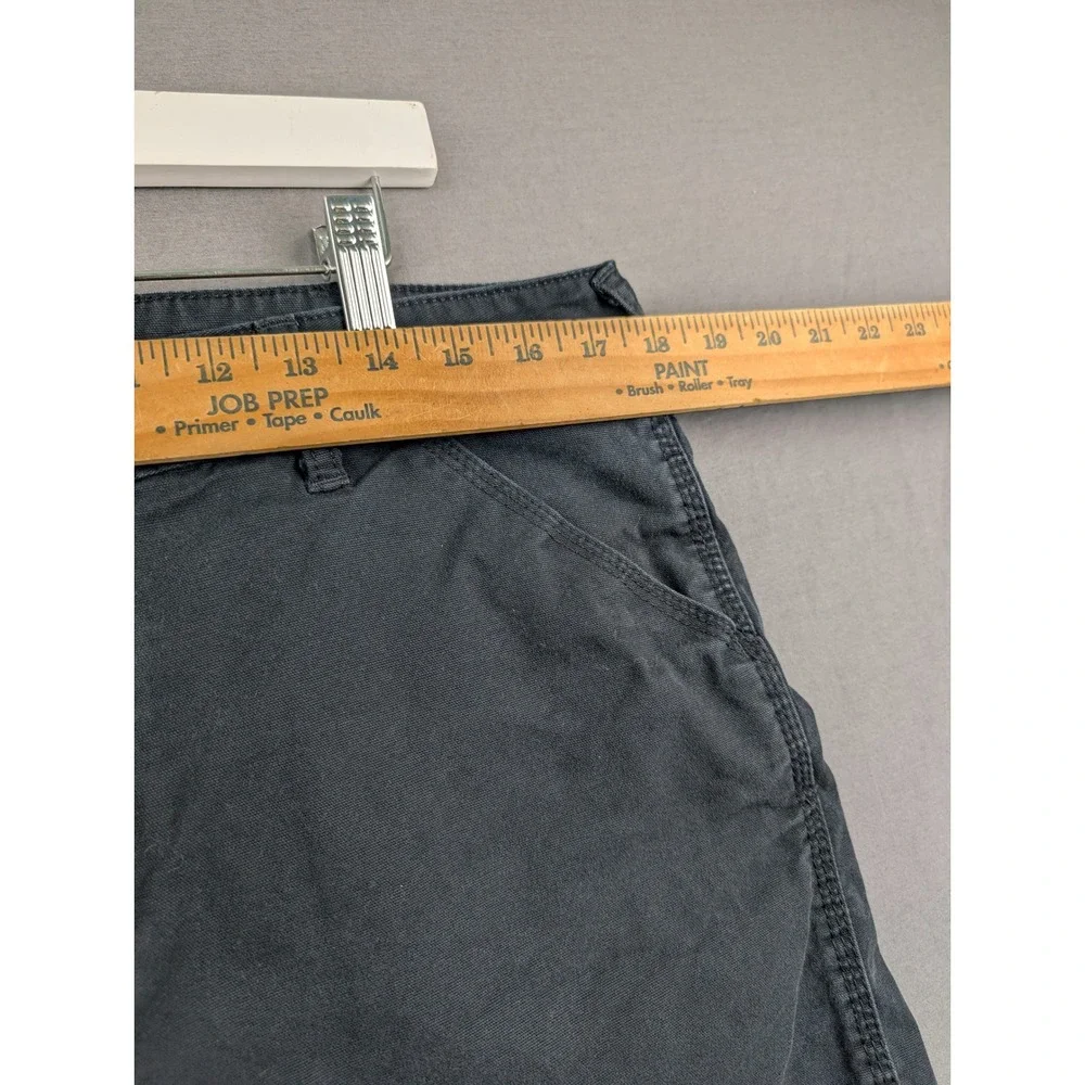 Ariat Rebar Made Tough Shorts Mens 32 Black Perfect‎ Rise Straight